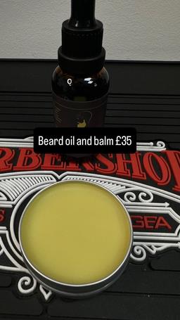 1 hair/beard oil and balm